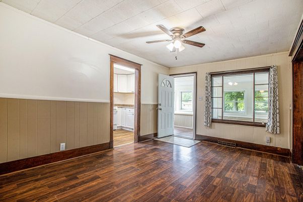 Empty room, Interior, Wood Texture Flooring