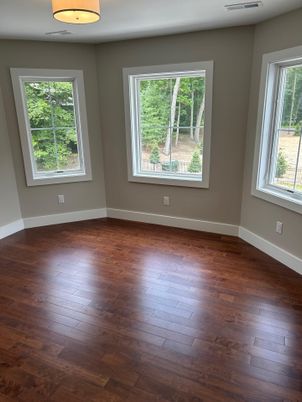Empty room, Interior, Wood Texture Flooring