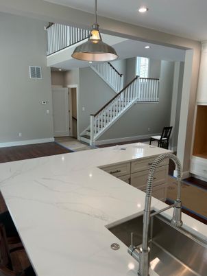 Interior, Pendant Lights, Recessed Lighting, Wood Texture Flooring