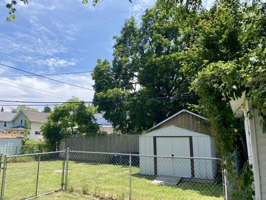 Backyard, Detached Garage, Exterior