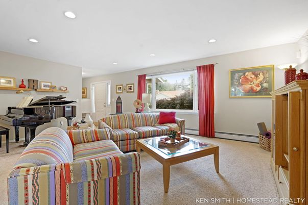 Interior, Living room, Piano, Recessed Lighting