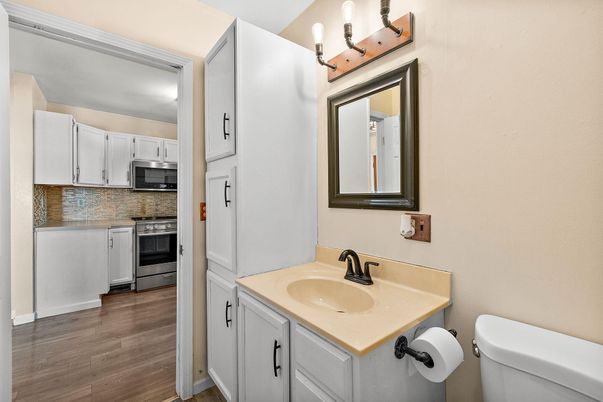 Bathroom, Interior, Kitchen, Wood Texture Flooring