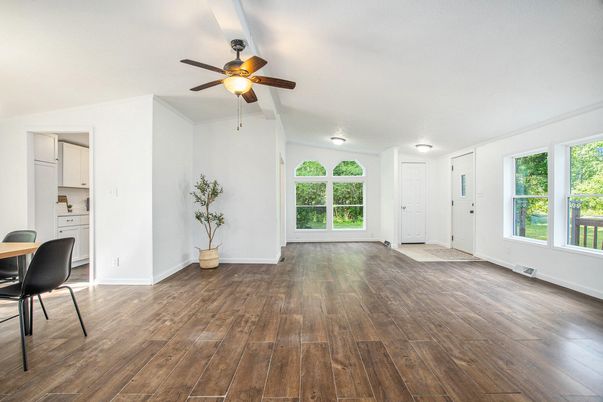 Empty room, Interior, Wood Texture Flooring