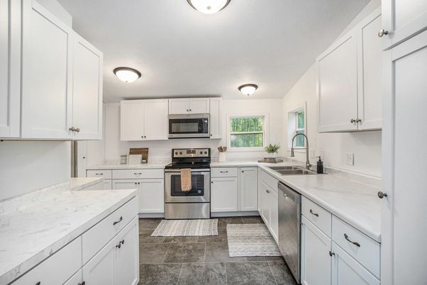 Interior, Kitchen, Stainless Steel Appliances