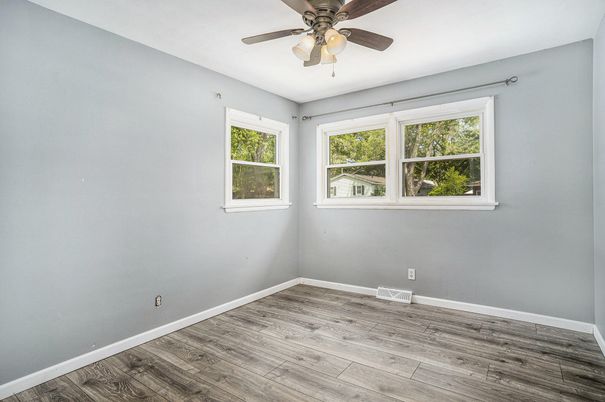 Empty room, Interior, Wood Texture Flooring