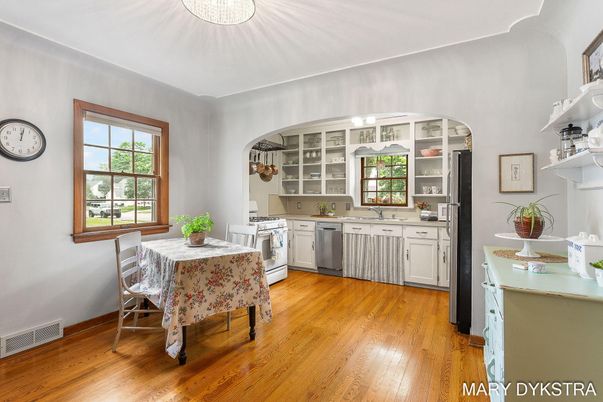 Dining room, Interior, Kitchen, Wood Texture Flooring