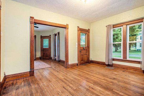 Empty room, Interior, Wood Texture Flooring