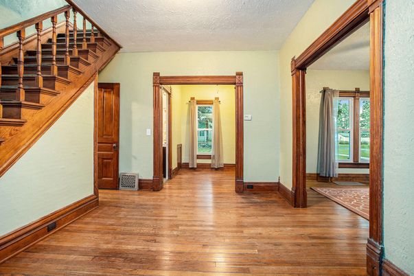 Empty room, Interior, Wood Texture Flooring