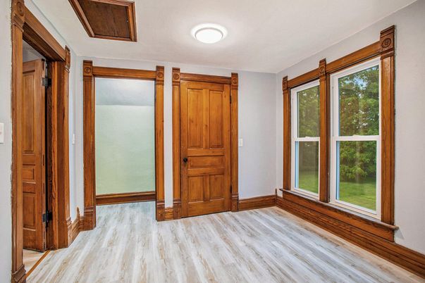 Empty room, Interior, Wood Texture Flooring