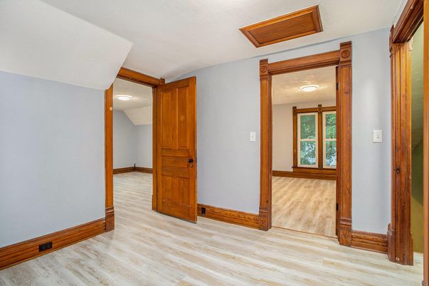 Empty room, Interior, Wood Texture Flooring