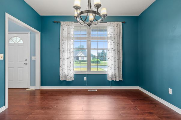 Chandelier, Empty room, Interior, Wood Texture Flooring