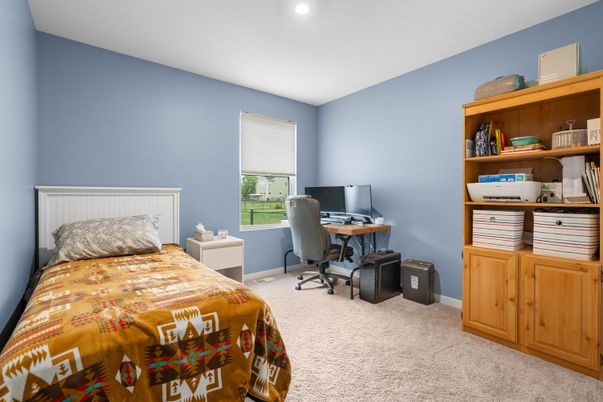 Bedroom, Home Office, Interior, Recessed Lighting