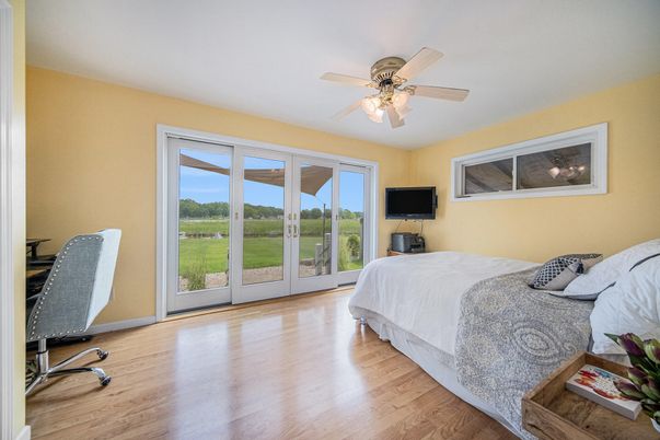 Bedroom, Home Office, Interior, Wood Texture Flooring