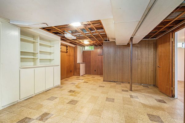 Empty room, Interior, Wooden Walls