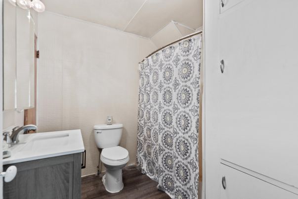 Bathroom, Interior, Wood Texture Flooring