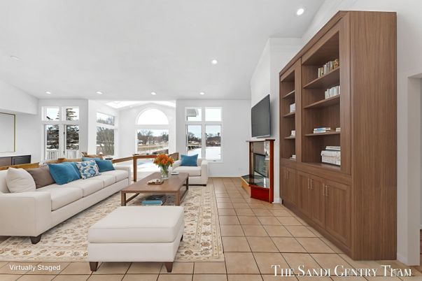 Fireplace, Interior, Living room, Recessed Lighting