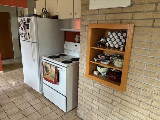 Interior, Kitchen, Stone Walls