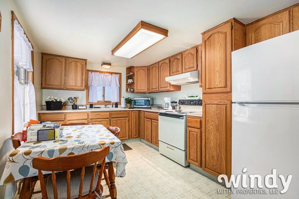 Dining room, Interior, Kitchen