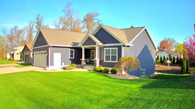 Attached, Backyard, Exterior, Facade, Farmhouse