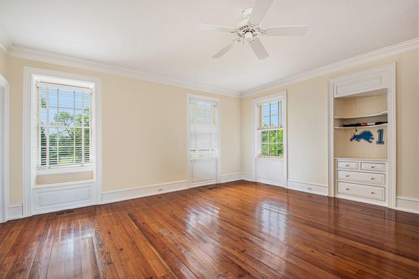 Empty room, Interior, Wood Texture Flooring
