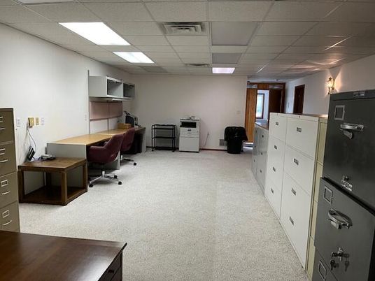 Home Office, Interior, Recessed Lighting