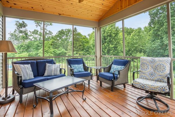 Interior, Sun Room, Wooden Ceilings, Wood Texture Flooring