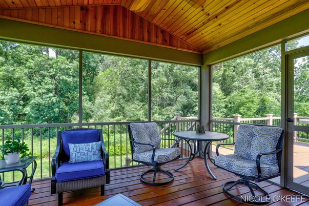 Interior, Sun Room, Wooden Ceilings, Wood Texture Flooring