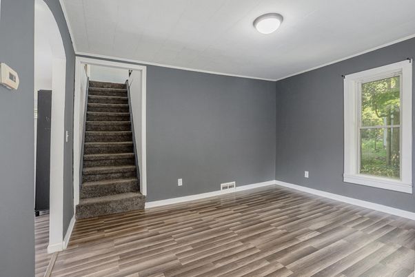 Empty room, Interior, Wood Texture Flooring