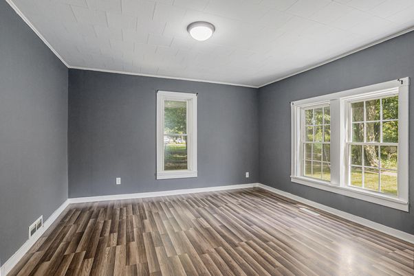 Empty room, Interior, Wood Texture Flooring