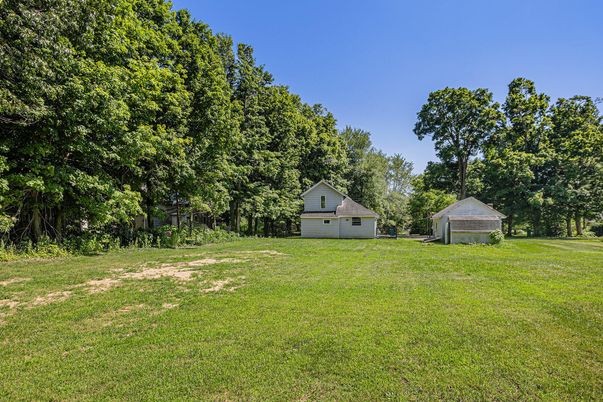 Backyard, Detached Garage, Exterior