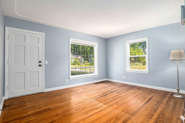 Empty room, Interior, Wood Texture Flooring