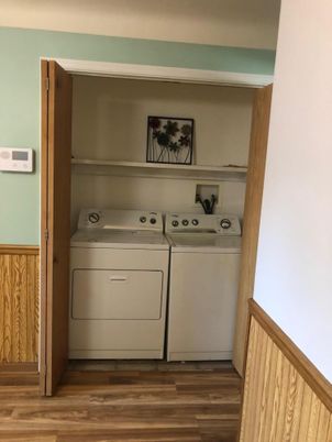 Interior, Utility Closets, Washer, Wood Texture Flooring