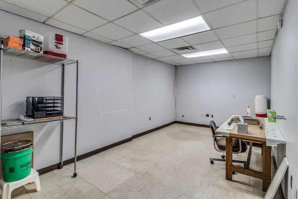 Home Office, Interior, Recessed Lighting