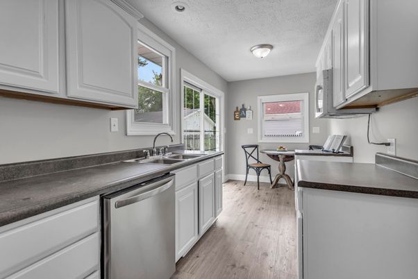 Dining room, Interior, Kitchen, Wood Texture Flooring