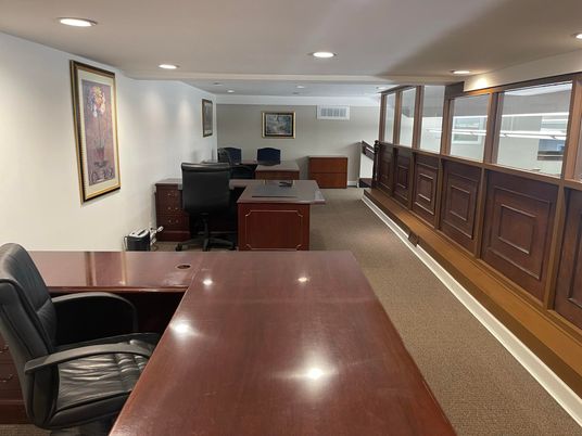 Home Office, Interior, Recessed Lighting
