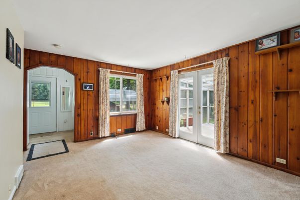 Empty room, Interior, Wooden Walls
