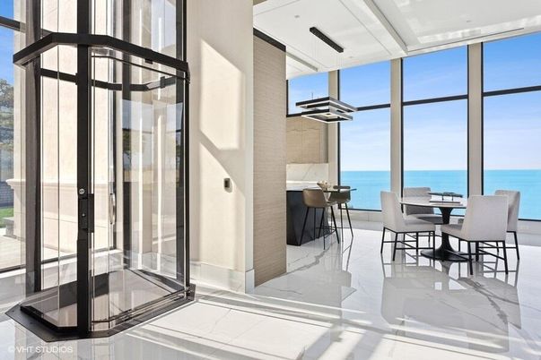 Dining room, Interior, Marble, Water
