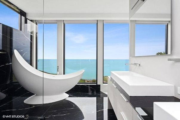 Bathroom, Interior, Marble, Water