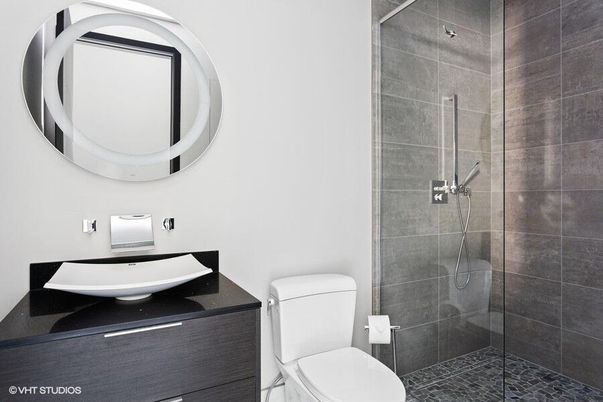 Bathroom, Glass Shower, Interior