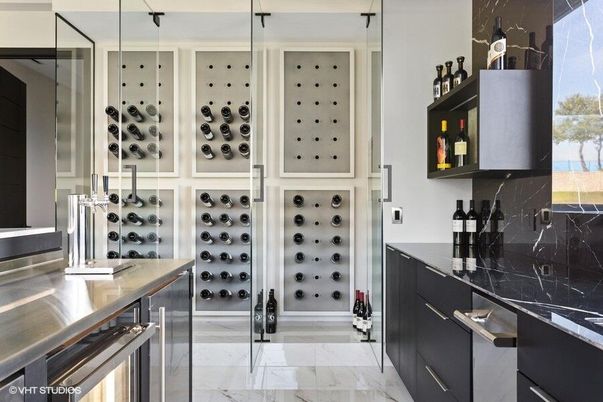 Interior, Marble, Wine Storage