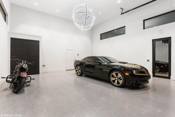 Garage, Interior, Recessed Lighting