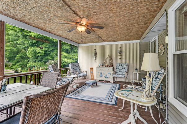 Interior, Sun Room, Wood Texture Flooring