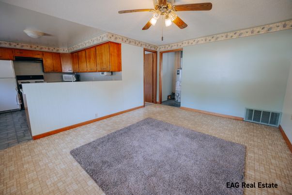 Empty room, Interior, Kitchen