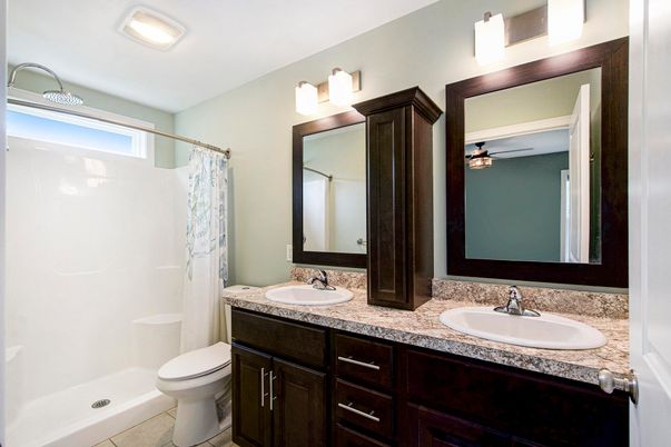 Bathroom, Dual Sink Vanities, Interior