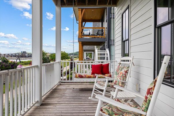 Exterior, Wood Texture Flooring
