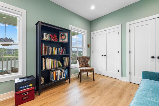 Interior, Recessed Lighting, Wood Texture Flooring