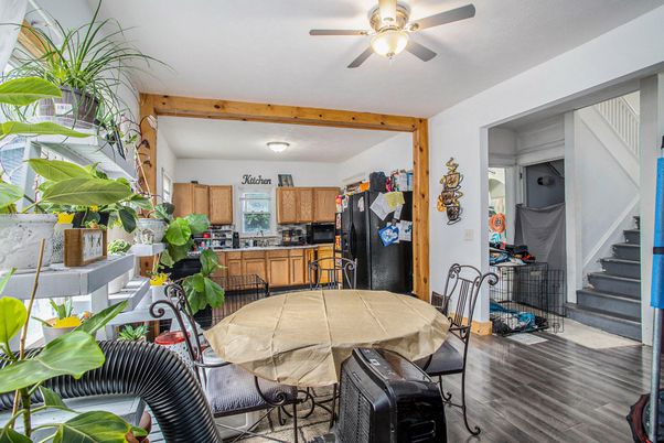 Dining room, Interior, Kitchen, Wood Texture Flooring