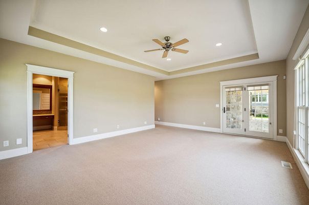 Bathroom, Empty room, Interior, Recessed Lighting