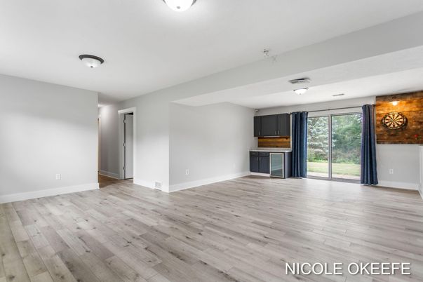 Empty room, Interior, Wood Texture Flooring