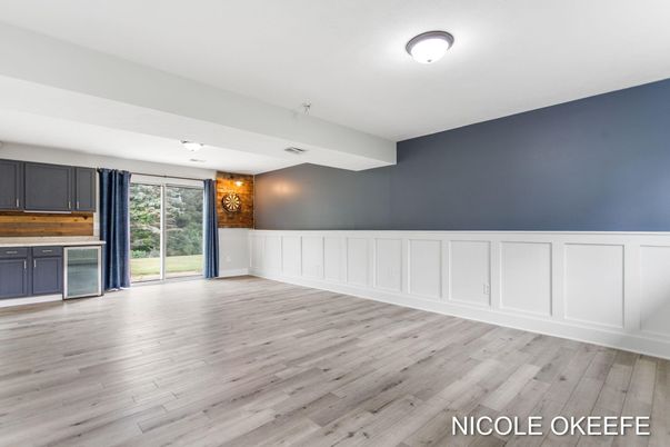 Empty room, Interior, Wood Texture Flooring